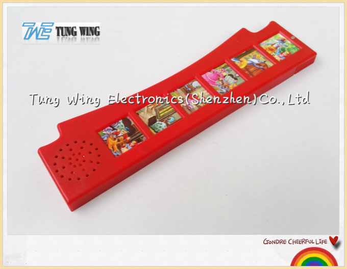Module sain rouge de 6 boutons pour les livres sains d'enfants en tant que jouets éducatifs d'intérieur 1